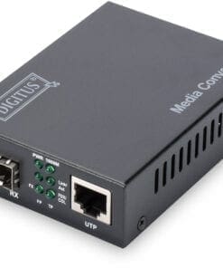 DIGITUS Medienkonverter SFP 10/100/1000Base-T to SFP Open Slot