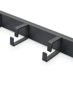 DIGITUS Kabelrangierpanel mit Kabelführungsbügeln 19" Schw 1HE