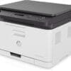 HP Color Laser MFP 178nwg 3in1 Multifunktionsdrucker Arbeiten Sie effizient mit einem HP MFP 179fwg. Drucken, scannen und kopieren Sie mit hochwertigem Farbergebnis und drucken und scannen Sie von Ihrem Handy aus.