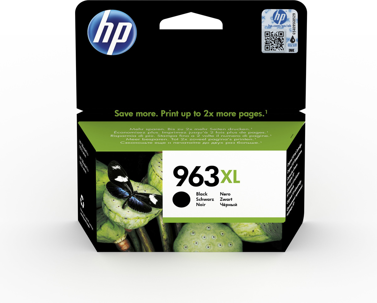 HP Tintenpatrone Nr. 963XL 3JA30AE Schwarz (ca. 2.000 Seiten) HP Tintenpatrone Nr. 963XL 3JA30AE Schwarz (ca. 2.000 Seiten)