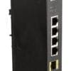 D-Link DIS-100G-6S 4-Port Gigabit Industrie Switch Die Industrial Gigabit Unmanaged Switches der DIS-100G Serie wurden eigens entwickelt, um einem großen Temperaturbereich, Vibrationen und Stößen standzuhalten. Diese robusten und dennoch einfach einzurichtenden Switches bieten gegenüber Switches für den gewerblichen Einsatz einen überragenden Schutz vor Umwelteinflüssen.<br>Durch die widerstandsfähige Ausführung in Verbindung mit Hochverfügbarkeits-Netzwerkfunktionen bilden die Switches einen essenziellen Bestandteil jeder Netzwerkinfrastruktur für den wachsenden Vernetzungsbedarf von Smart Citys, städteweiten Überwachungssystemen und drahtlosen Anbindungen.