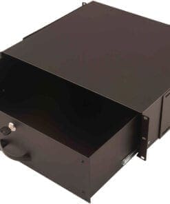 DIGITUS 3HE abschließbare Schublade Schwarz