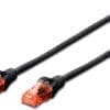 Die DIGITUS Patchkabel wurden speziell entwickelt um allen Ansprüchen in den verschiedenen Anwendungsbereichen in vollem Umfang gerecht zu werden. Jedes Kabel ist mit einer angespritzten Knickschutztülle mit Zugentlastung ausgestattet. Außerdem besitzt die Tülle einen Rasthebelschutz, welcher das Verhaken der Kabel sowie das Abbrechen des Rasthebels vom Stecker verhindert.