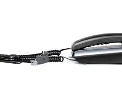Behnke 20-9502 Wandtelefon inkl.Anschlußk.TAE-F Audioline grau