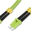 DIGITUS LWL Patchkabel, LC/LC MM, OM5, 50/125 µ, Duplex 3m DIGITUS Professional HDMI KVM Externder über IP, Set, HDMI KVM Extender, 120 m via Netzwerkkabel (Cat 5, 5E, 6), Full HD, 1080p<br><br>Das Digitus HDMI KVM Extender Set besteht aus einer Sendeeinheit (lokaler Standort) sowie einer Empfängereinheit (entfernter Standort). Das HDMI-Signal kann über ein Netzwerkkabel (CAT 6, 5e, 5) auf eine maximale Entfernung von 120 m verlängert werden. Ebenso lässt sich das HDMI-Signal auf eine unbegrenzte Distanz über die vorhandene Netzwerkinfrastruktur verlängern (über IP-Verbingung). Die höchste unterstütze Video-Auflösung liegt bei 1080p / 60 Hz. Ebenso ermöglicht es den bequemen Zugriff auf einen Computer (Maus & Tastatur) über die USB-Ports an der Empfängereinheit. Es eignet sich perfekt für industrielle, gewerbliche sowie öffentliche Applikationen.