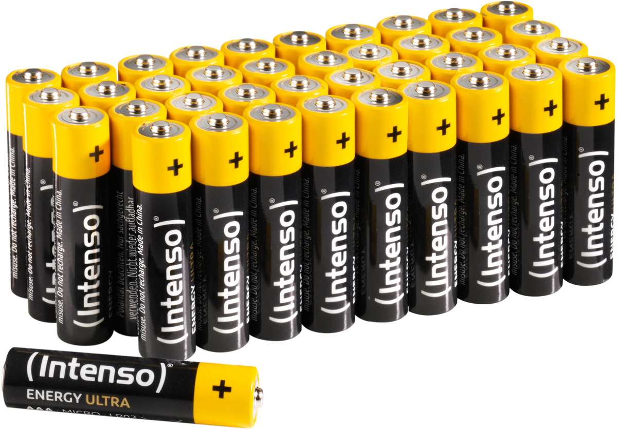 Intenso Batteries Energy Ultra AAA LR03 40er frustfrei Pack Intenso Batteries Energy Ultra AAA LR03 40er frustfrei Pack