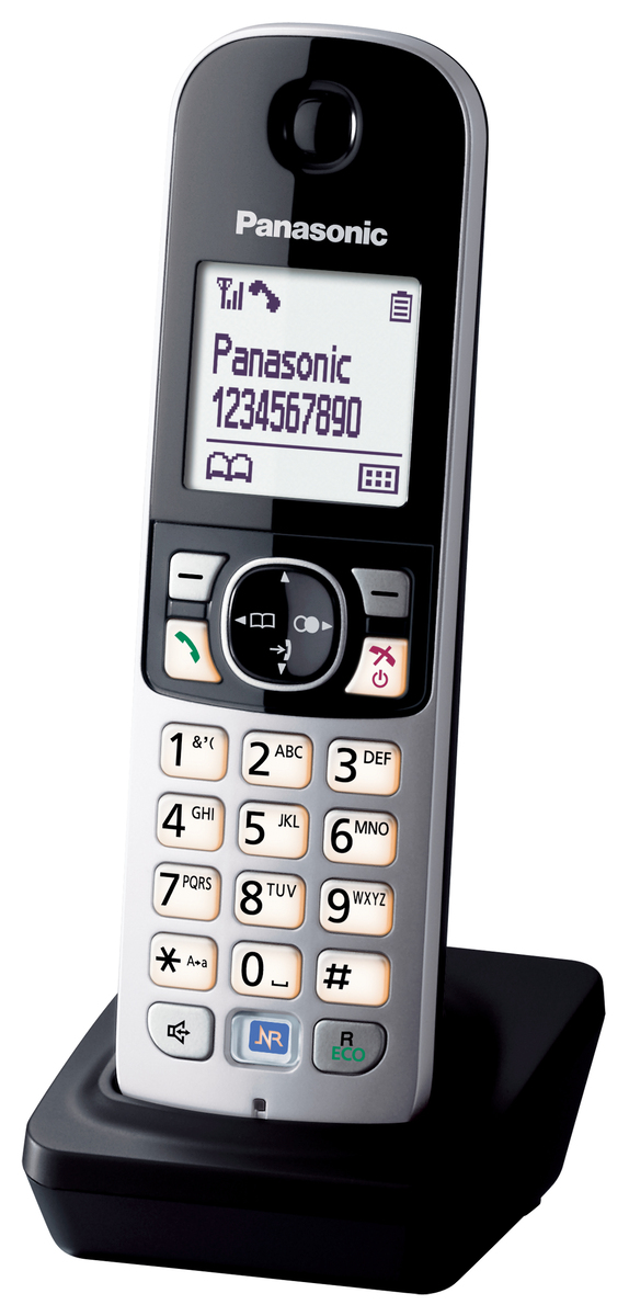 schwarz Mobilteil best4you Panasonic Serie inkl. Ladeschale - KX-TG68xx