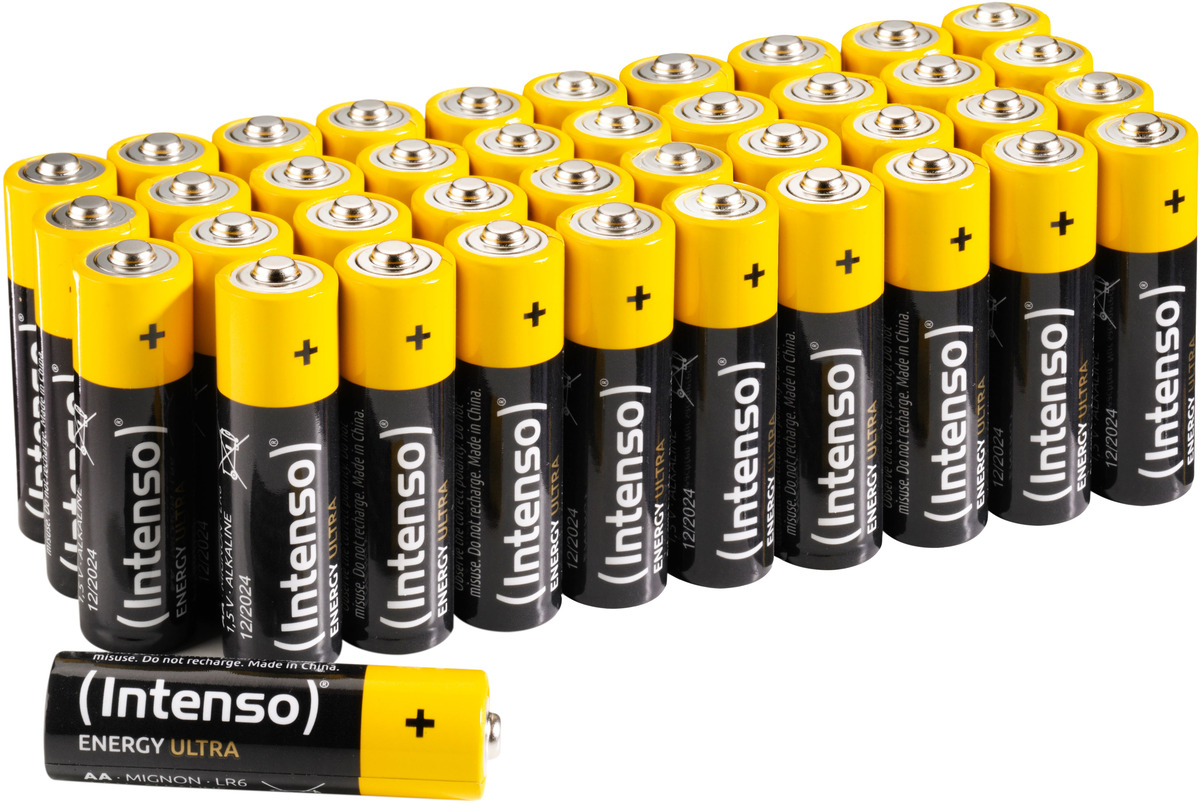 Intenso Batteries Energy Ultra AA LR06 40er frustfrei Pack Intenso Batteries Energy Ultra AA LR06 40er frustfrei Pack