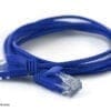 wantecWire Patchkabel CAT6A (rund 2,8mm) UTP blau 0,25m wantecWire CAT6a UTP Patchkabel - blitzschnelle Datenübertragung und zuverlässige Leistung für Ihr Netzwerk.
