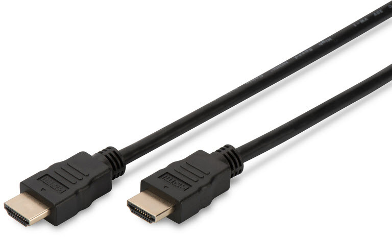 DIGITUS HDMI High Speed mit Ethernet Anschlusskabel, 3m DIGITUS HDMI High Speed mit Ethernet Anschlusskabel, 3m