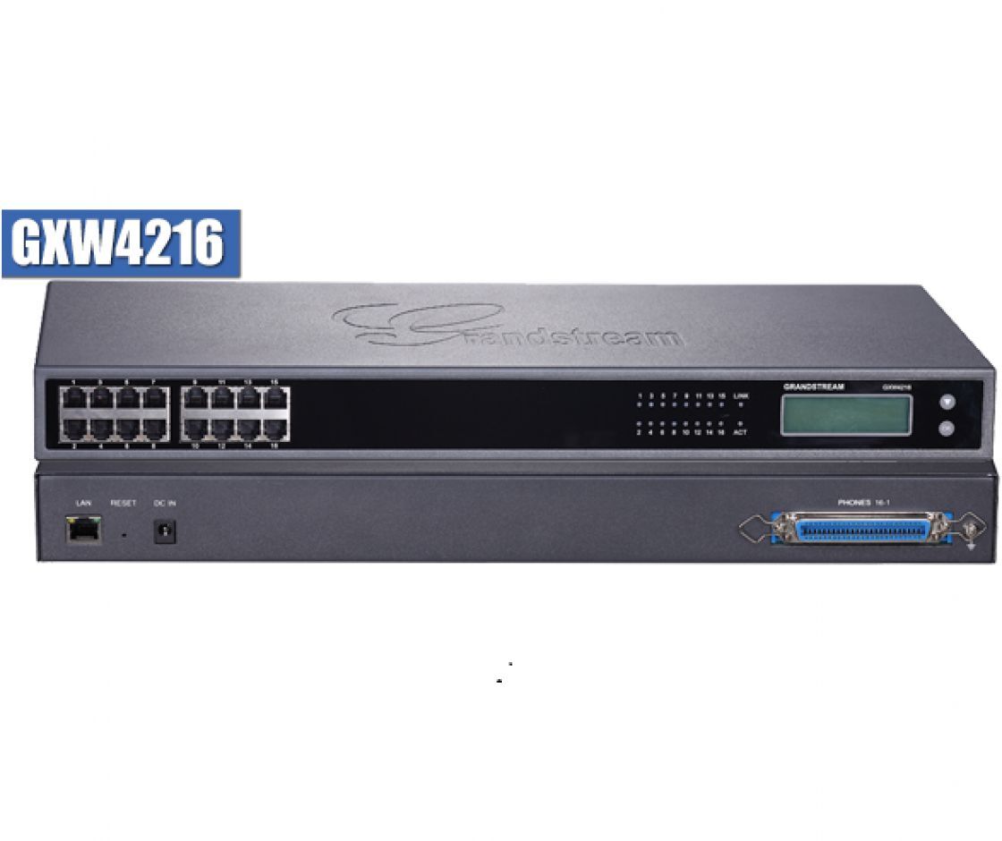 Grandstream GXW-4216 V2 (16xFXS Gateway) Grandstream GXW-4216 V2 (16xFXS Gateway)