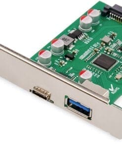 DIGITUS PCIe Karte, USB Type-C™ + USB A