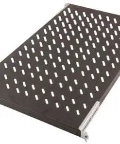 DIGITUS Fachboden perforiert, schwarz, 50kg, 30x483x735mm