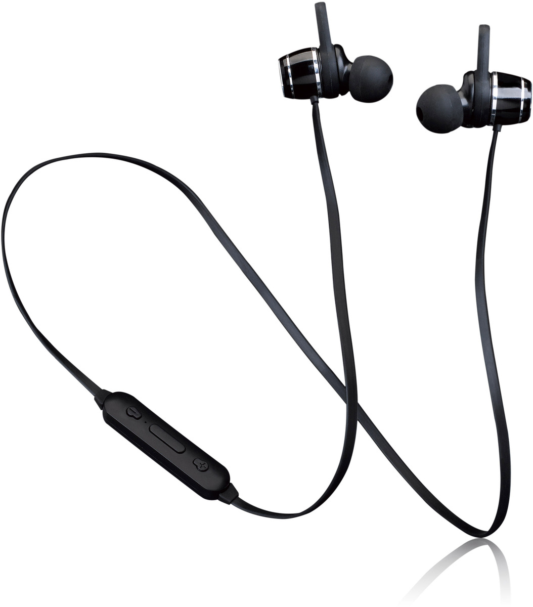 (Schwarz) Schweißfester - Lenco best4you EPB-030 Bluetooth-Kopfhörer