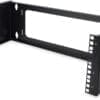 DIGITUS 4HE Wandmontage Patch-Halter 195x505x250 Schwarz