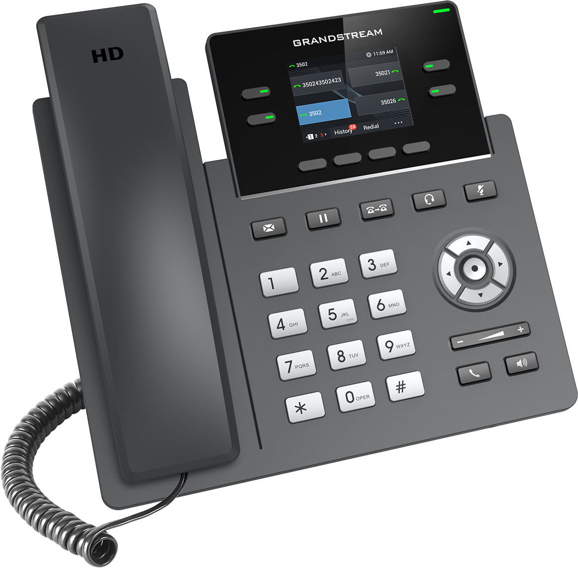 Grandstream GRP-2612W SIP-Telefon Grandstream GRP-2612W SIP-Telefon