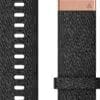 Garmin Ersatzarmband QuickFit 20mm Nylon Schwarz/Rosegold
