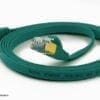 wantecWire Patchkabel CAT6A extraflach FTP grün 15m wantecWire CAT6a FTP Patchkabel - blitzschnelle Datenübertragung und zuverlässige Leistung für Ihr Netzwerk.