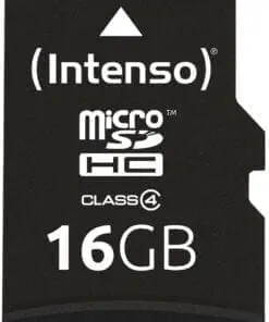 Intenso 16GB microSDHC Class 4 + SD-Adapter
