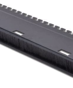 DIGITUS 1HE Kabelrangierpanel, Bürstenleiste, Schwarz