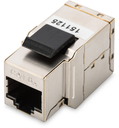 DIGITUS CAT 6A Klasse EA Modulare Kupplung, geschirmt DIGITUS CAT 6A Klasse EA Modulare Kupplung, geschirmt