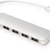 DIGITUS USB Type-C™ 4-Port Hub (USB 3.0) + PD Die DIGITUS Patchkabel wurden speziell entwickelt um allen Ansprüchen in den verschiedenen Anwendungsbereichen in vollem Umfang gerecht zu werden. Jedes Kabel ist mit einer angespritzten Knickschutztülle mit Zugentlastung ausgestattet. Außerdem besitzt die Tülle einen Rasthebelschutz, welcher das Verhaken der Kabel sowie das Abbrechen des Rasthebels vom Stecker verhindert.