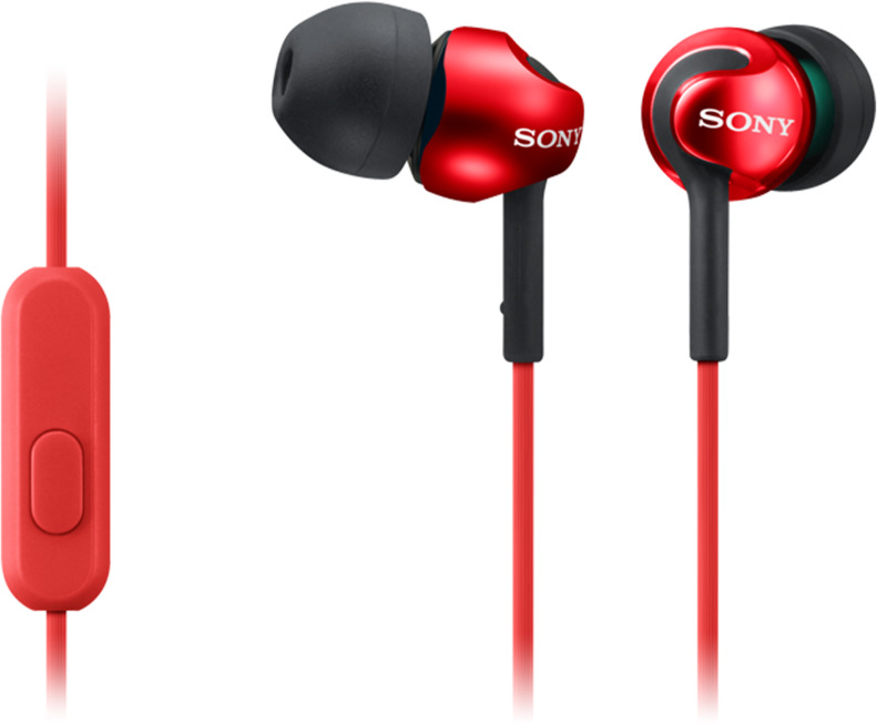 SONY, In-Ear Kopfhörer MDR-EX110AP rot SONY, In-Ear Kopfhörer MDR-EX110AP rot