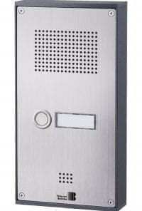 Behnke 5-0060 Serie 5 Aufputz-Set mit 1 Ruftaste (Edelstahl)