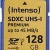 Intenso 128GB SDXC UHS-I Premium Secure Digital Card Die SSD SATA III TOP Performance bietet Schnelligkeit und Effizienz für den alltäglichen Gebrauch zu Hause als auch für ausgiebiges Gaming. Durch seine herausragenden Transferraten werden Zugriffszeiten und Bearbeitungsprozesse extrem verkürzt.<br>Die SSD mit SATA III Schnittstelle basiert auf Flash und ist daher stoßunempfindlich und geräuschlos. Da keine beweglichen Teile verbaut sind, können Erschütterungen der SSD nichts anhaben. Mit ihrer Größe von 6,35 cm (2,5 Zoll) lassen sich Notebooks und PCs mit der SSD TOP Performance problemlos aufrüsten.