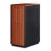 DIGITUS SOUNDproof Schrank 1666x750x1130 Holzoberflä. Kirsche DIGITUS Professional 483 mm (19") SOUNDproof Schrank, 32HE SOUNDproof Schrank 1666x750x1130 mm, Holzoberfläche Ahorn, Metallteile Schwarz (RAL 9005)<br><br>Die SOUNDproof Schränke wurden designt, um die Geräusche der installierten Komponenten im Inneren zu absorbieren. Mit Ihrer überragenden Geräuschereduktion und ihrer Holzoberfläche, erhältlich als Ahorn-, Teak-, Walnuss-, Eiche-, oder Kirsche- Version, passen diese Schränke perfekt in Ihre Büroumgebung. Deshalb ist diese Produktreihe perfekt für diverse Büros, Banken, Krankenhäuser, Labore, Hotels oder Konferenzräume geeignet. Die SOUNDproof Schränke sind ausgestattet mit einem leisen Ventilationssystem mit einer maximalen Lautstärke von 29-30 dB. Die Geräuschproduzierung beträgt nach Messung von einem Meter Abstand zum Schrank 18-21 dB. Kabelmanagement Ringe und Kabeldurchführungen mit Bürstenleiste sind vorne im Inneren verbaut. Die Schränke sind in verschiedenen Höhen von 17HE, 32HE und 42HE bei einer Breite von 750 mm und einer Tiefe von 1130 mm erhältlich.