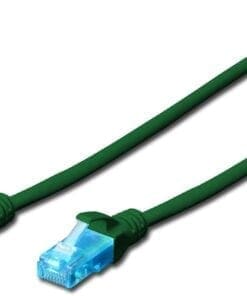 DIGITUS CAT 5e U-UTP Patchk. PVC AWG 26/7, 5 m, GN