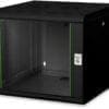 DIGITUS 9HE Wandgehäuse 509x600x600 mm sw. (RAL 9005)