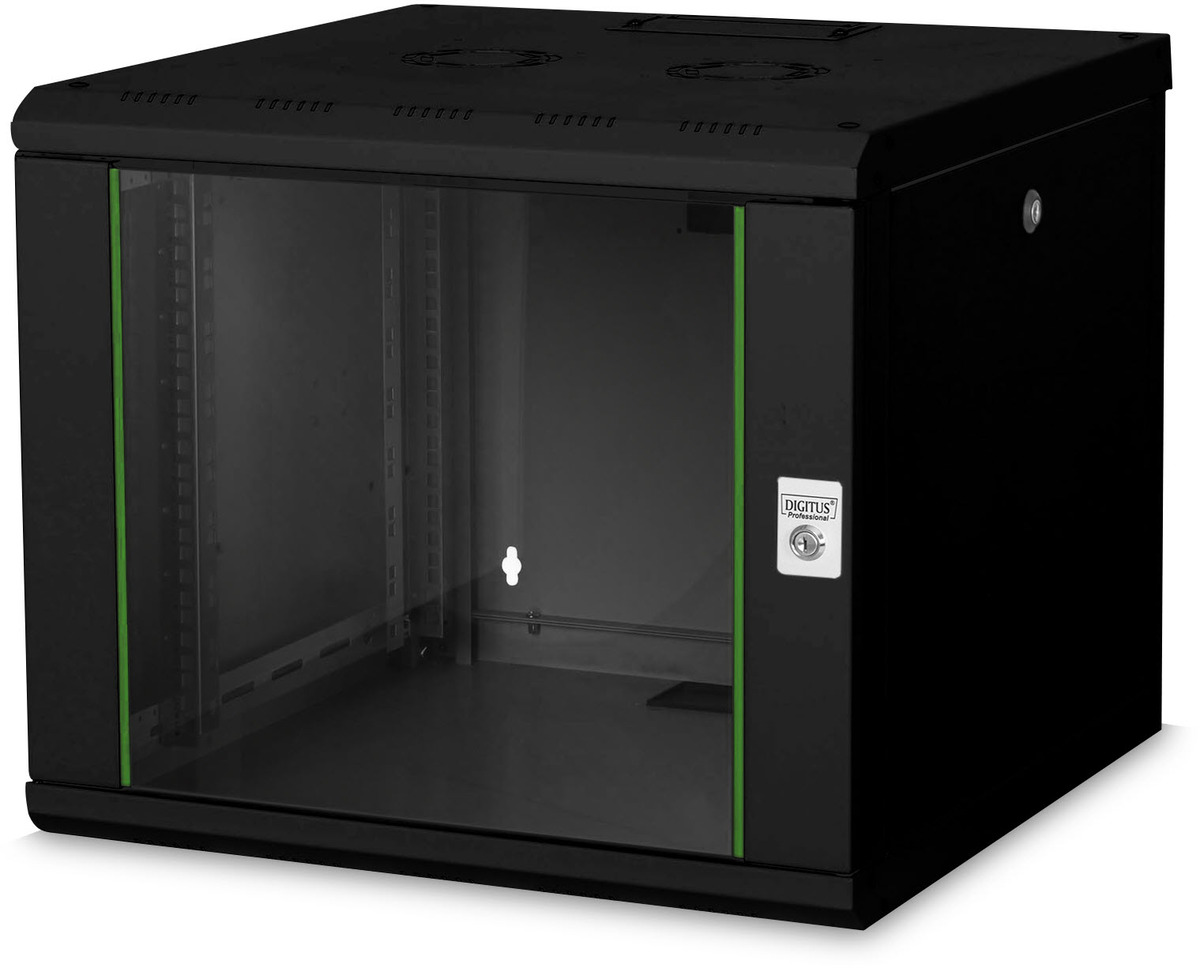 DIGITUS 9HE Wandgehäuse 509x600x600 mm sw. (RAL 9005) DIGITUS 9HE Wandgehäuse 509x600x600 mm sw. (RAL 9005)