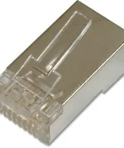 ASSMANN Modularstecker für Rundkabel, CAT 6A, geschirmt