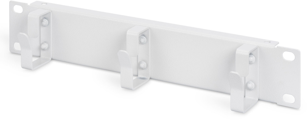 DIGITUS 10" Kabel Management Panel 1HE 3 Ringe, Grau DIGITUS 10" Kabel Management Panel 1HE 3 Ringe, Grau