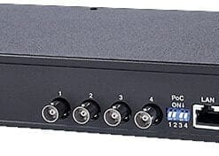 wantec 2wIP e-Series 4 Port RX 19" with 250W Power Supply