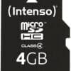 Intenso 4GB microSDHC Class 4 + SD-Adapter Die hochglänzende Memory Case bietet viel Speicherplatz und sorgt durch ihren USB 3.0 Anschluss für höchste Datenübertragungsraten. Die Festplatte eignet sich optimal für die Sicherung privater Daten und lässt sich durch ihr geringes Gewicht überall mit hinnehmen.<br>Strom erhält die Festplatte über das mitgelieferte USB-Kabel, sodass sie nicht zusätzlich an die externe Stromversorgung angeschlossen werden muss. Musik, Fotos, Videos und wichtige Dokumente können so zu Hause oder unterwegs optimal und einfach gesichert werden.
