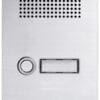 Behnke BT 11-243A Türtelefon "Basic" 1-Ruftaste V2A-Design Ladestation für das Evolve2 75 mit integrierter Schnellladefunktion.