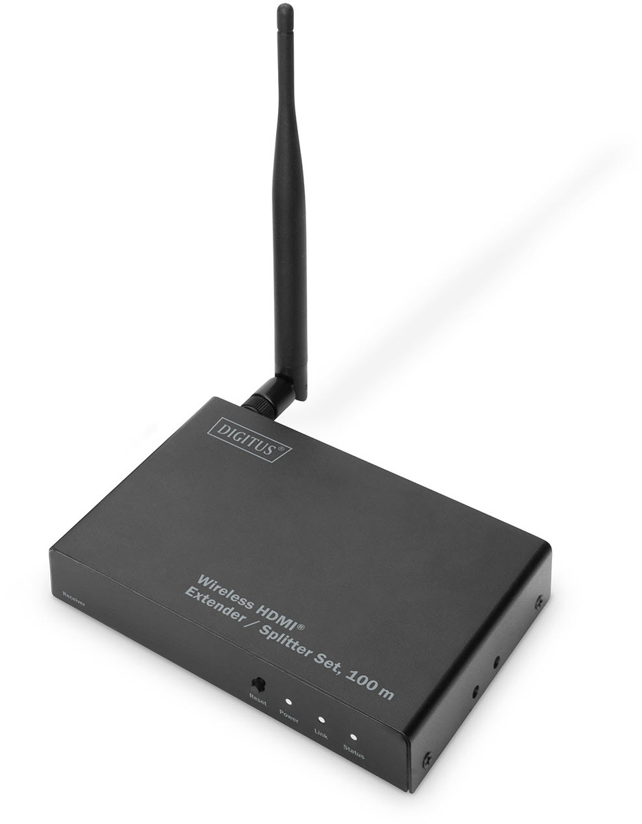 DIGITUS Wireless HDMI Extender 100m Empfänger 5GHz, 1080p DIGITUS Wireless HDMI Extender 100m Empfänger 5GHz, 1080p