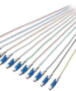 LC Fiber Pigtail,LB, 09/125 µ 12 St.,DIN IEC 304, SM OS2, 2m