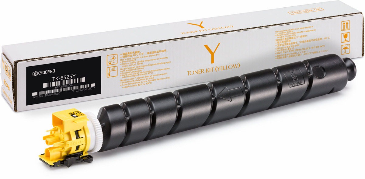 Kyocera Toner TK-8525Y Gelb (Bis 20.000 Seiten) Kyocera Toner TK-8525Y Gelb (Bis 20.000 Seiten)