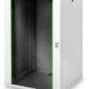 DIGITUS 20HE Wandgehäuse 19" 998x600x600 Grau Die 483 mm (19 Zoll) IP55 Outdoor-Wandgehäuse wurden für industrielle Applikationen hergestellt. Sie basieren auf der durch die EN 60529 konformen IP55 Schutzklasse und sind somit geschützt vor Wasser- und Staubeindringung.Beste Leistung bieten die Wandgehäuse unter anderem durch das 3-Punkt-Verriegelungssystem mit abschließbarem Schwenkhebelgriff und isolierten Kabeleingängen.