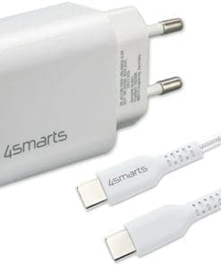 4smarts Schnelllade-Set 20W mit 1.5m USB-C zu USB-C Kabel