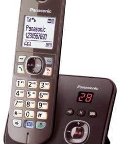 Panasonic KX-TG6821GA mocca-braun mit AB