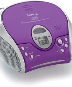 Lenco CD-200 portabler CD Player/ Discman (Schwarz) – best4you
