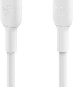 Belkin Lightning/USB-C Kabel PVC, mfi zertifiziert, 1m, weiß