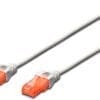 Die DIGITUS Patchkabel wurden speziell entwickelt um allen Ansprüchen in den verschiedenen Anwendungsbereichen in vollem Umfang gerecht zu werden. Jedes Kabel ist mit einer angespritzten Knickschutztülle mit Zugentlastung ausgestattet. Außerdem besitzt die Tülle einen Rasthebelschutz, welcher das Verhaken der Kabel sowie das Abbrechen des Rasthebels vom Stecker verhindert.