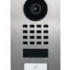 DoorBird D1101V IP Video Türstation Unterputz Edelstahl V4A Die Video Türstation D1101V von Doorbird aus gebürstetem Edelstahl bietet Ihnen optimale Bildqualität und ein klares Design.<br>Die Kamera überzeugt mit HDTV, Ultraweitwinkel und Nachtsichtfähigkeit. In Kombination mit den Audiofunktionen Echo- und Rauschunterdrückung sowie Zwei-Wege Audio Streaming können Sie Ihre Besucher sehen und komfortabel mit ihnen sprechen.<br>Dank des integrierten Bewegungssensors entgeht Ihnen zudem nichts, was vor Ihrem Haus passiert. Durch die individuellen Konfigurationsmöglichkeiten können Sie einstellen, ob und wie Sie über verschiedene Ereignisse informiert werden wollen. Sprechen Sie mit Ihren Besuchern an der Tür über Ihr Smartphone und öffnen Sie die Tür - von überall auf der Welt.