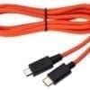 JABRA Kabel (USB-C/Micro-USB) f. Engage/Evolve 150cm orange Jabra LINK EHS-Adapter für Alcatel.