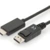 DIGITUS DisplayPort Adapterkabel, DP - HDMI Typ A, St/St 3.0m